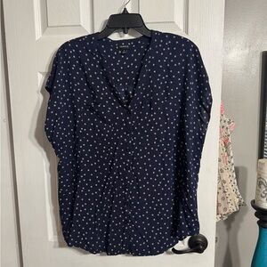 Torrid Navy Star Print Women's Top